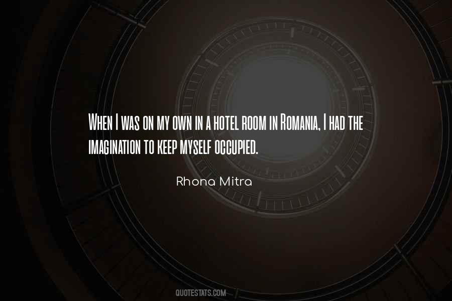 Rhona Mitra Quotes #530275