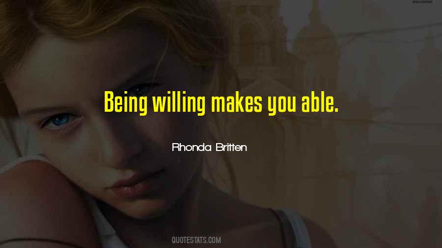 Rhonda Britten Quotes #833814