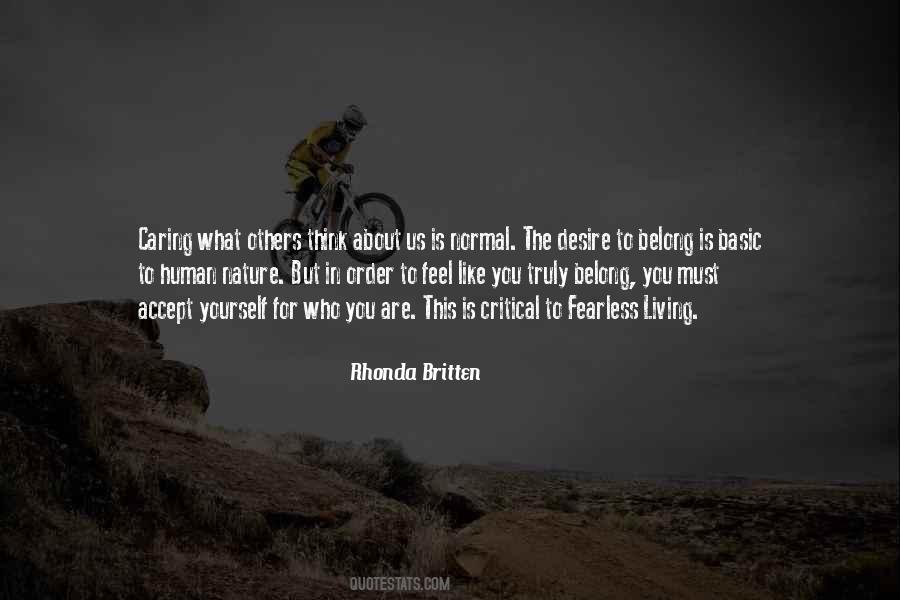 Rhonda Britten Quotes #916263