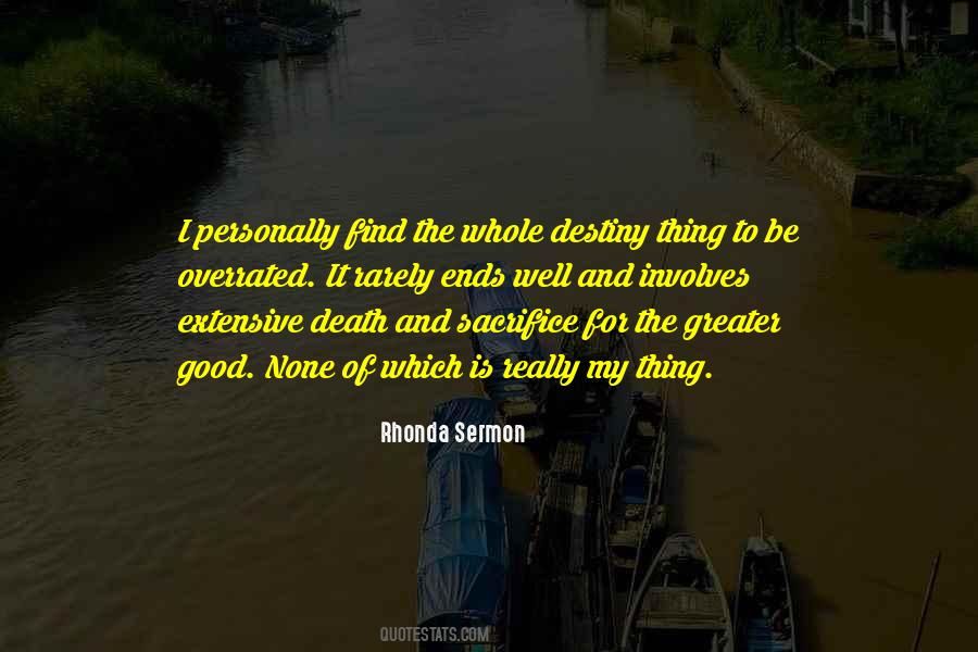 Rhonda Sermon Quotes #824986