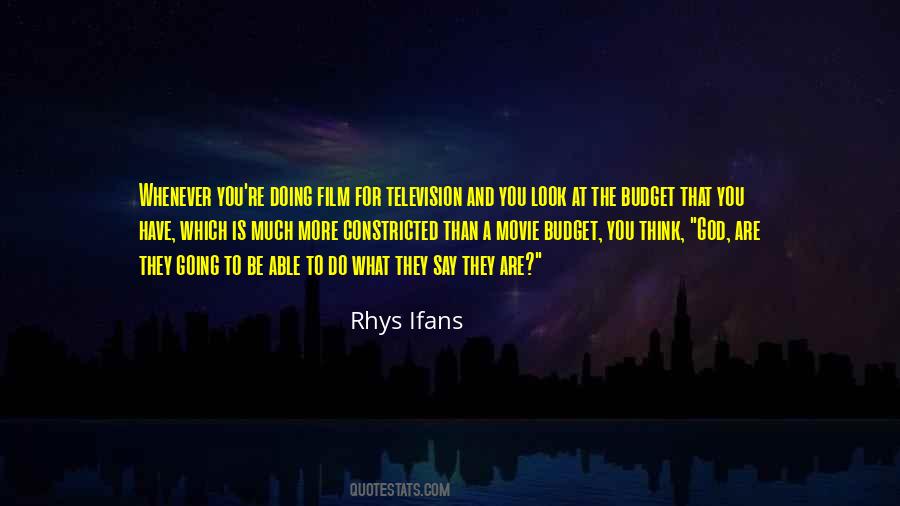 Rhys Ifans Quotes #848397