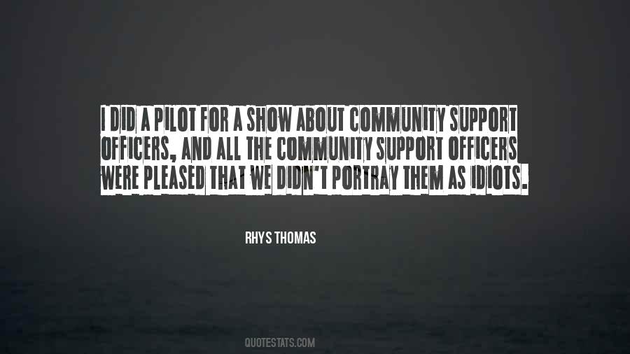 Rhys Thomas Quotes #1280203