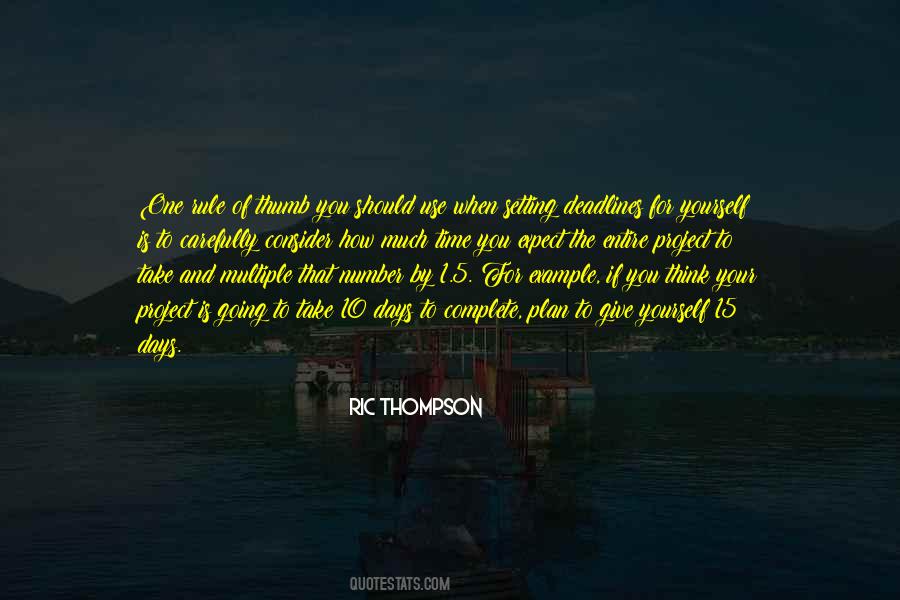 Ric Thompson Quotes #612085