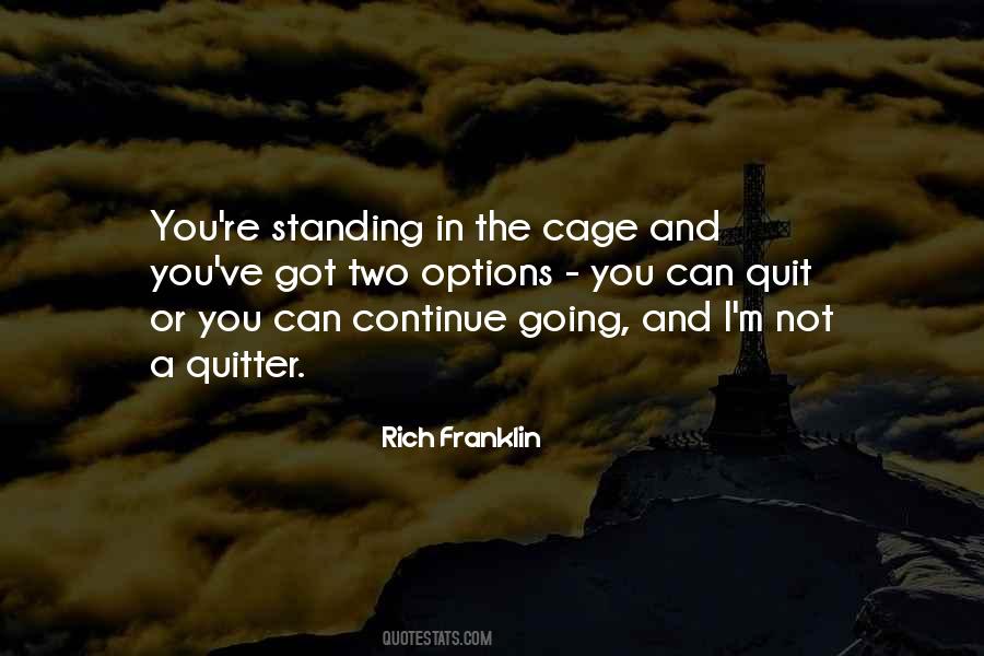 Rich Franklin Quotes #1360725