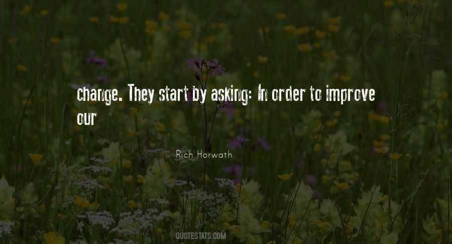 Rich Horwath Quotes #122671 Rich Horwath Quotes #122671