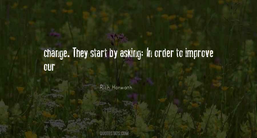 Rich Horwath Quotes #122671