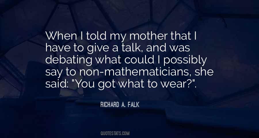 Richard A. Falk Quotes #1501687