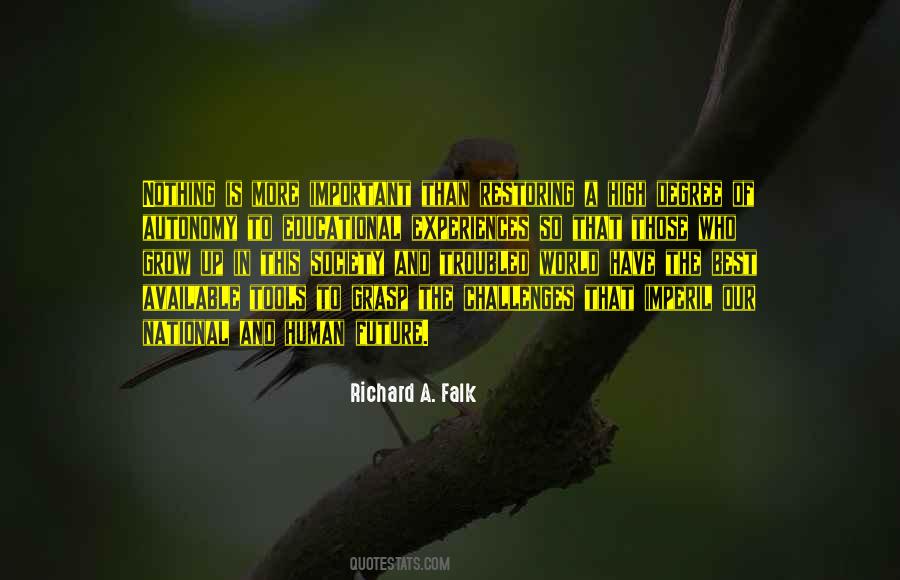 Richard A. Falk Quotes #791034