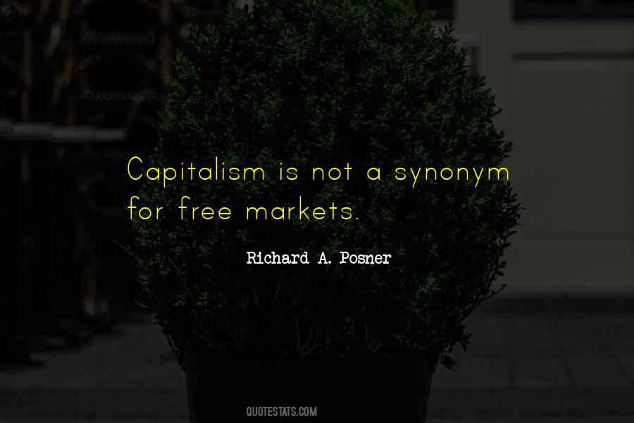 Richard A. Posner Quotes #421984