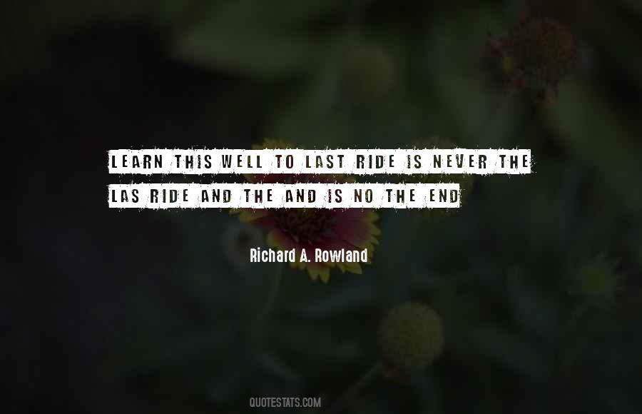 Richard A. Rowland Quotes #1483847