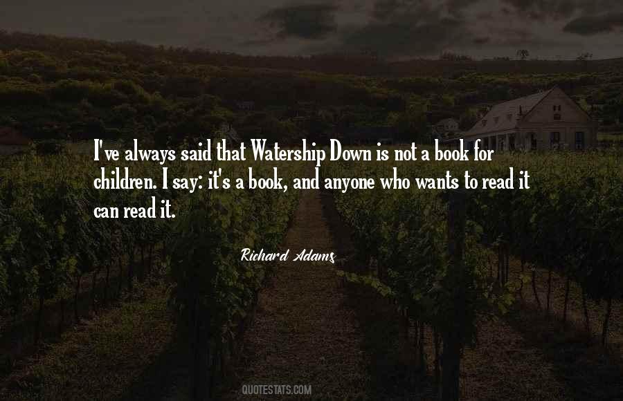 Richard Adams Quotes #709284