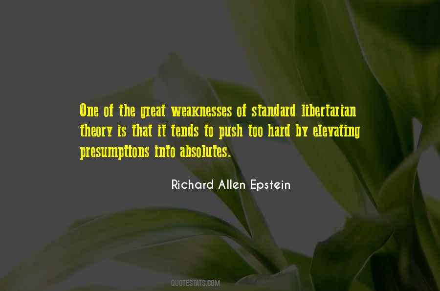 Richard Allen Epstein Quotes #1264243