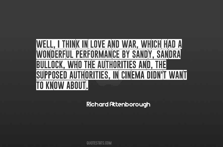 Richard Attenborough Quotes #577910