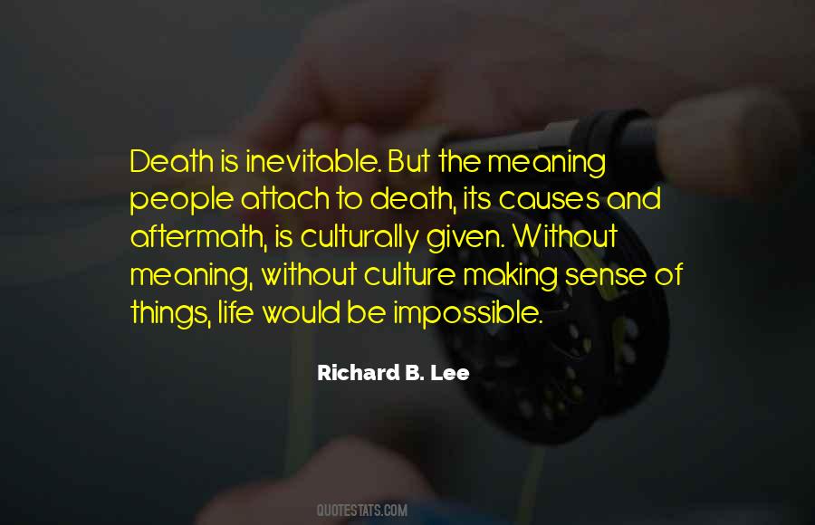 Richard B. Lee Quotes #1182318 Richard B. Lee Quotes #1182318