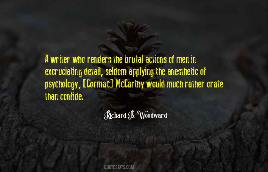Richard B. Woodward Quotes #1118541 Richard B. Woodward Quotes #1118541