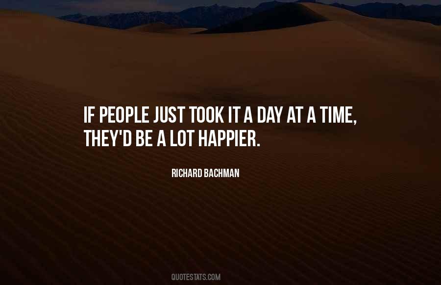 Richard Bachman Quotes #237960