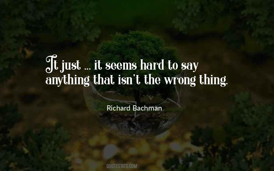 Richard Bachman Quotes #27442