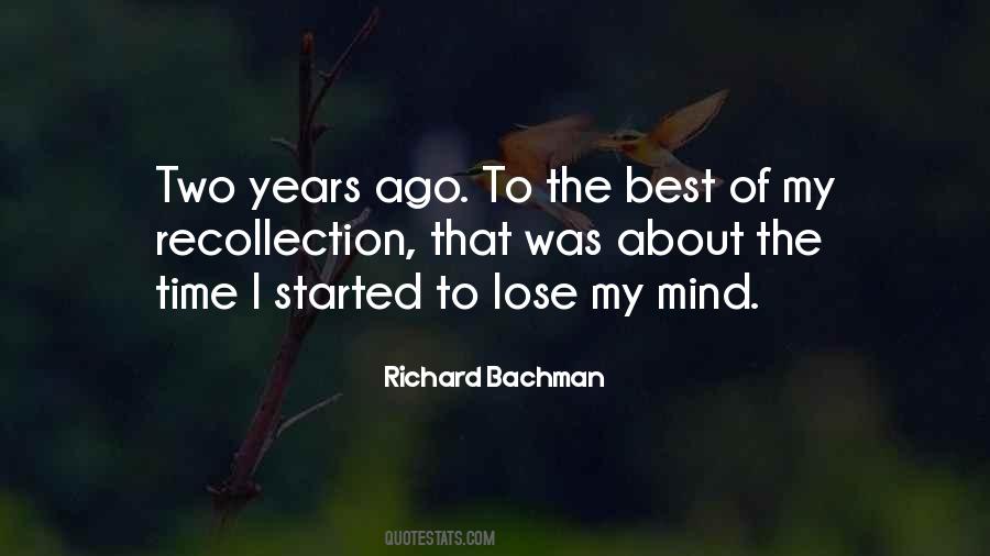 Richard Bachman Quotes #447974