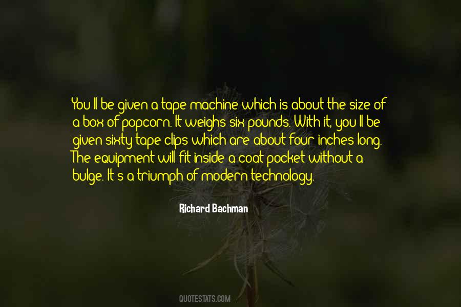 Richard Bachman Quotes #957665