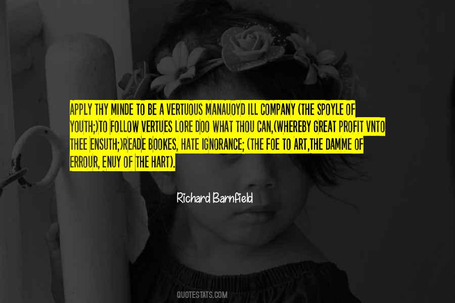 Richard Barnfield Quotes #1751598