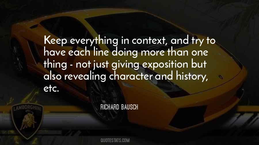 Richard Bausch Quotes #165174