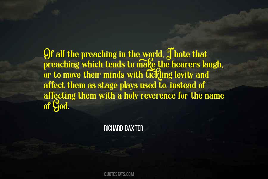 Richard Baxter Quotes #208604