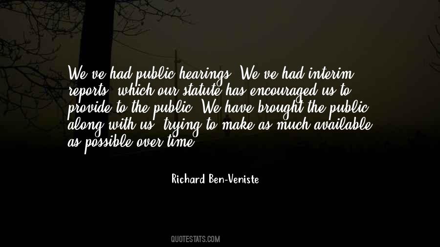 Richard Ben-Veniste Quotes #470601