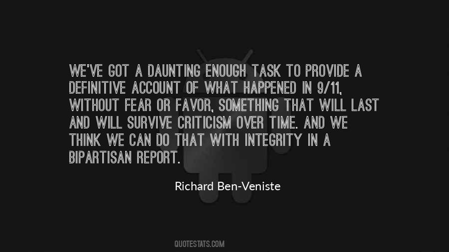 Richard Ben-Veniste Quotes #481401