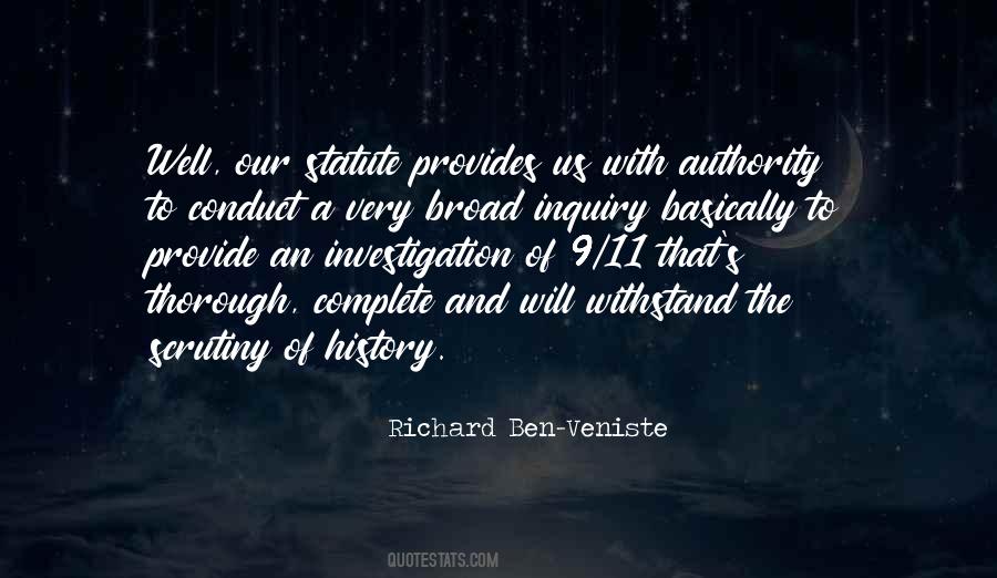 Richard Ben-Veniste Quotes #715095