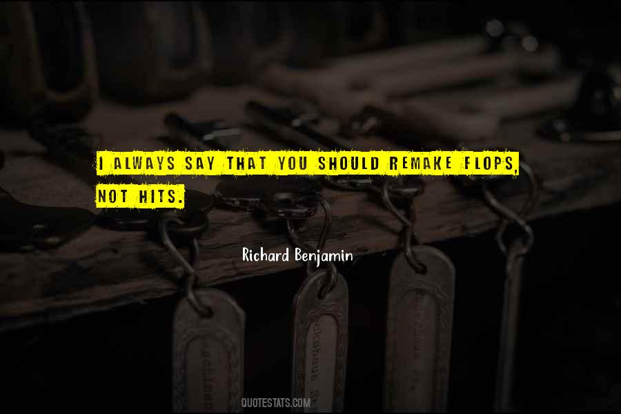 Richard Benjamin Quotes #848623 Richard Benjamin Quotes #848623