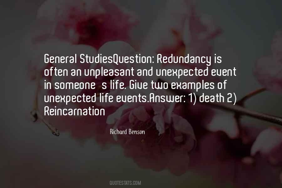 Richard Benson Quotes #1762837