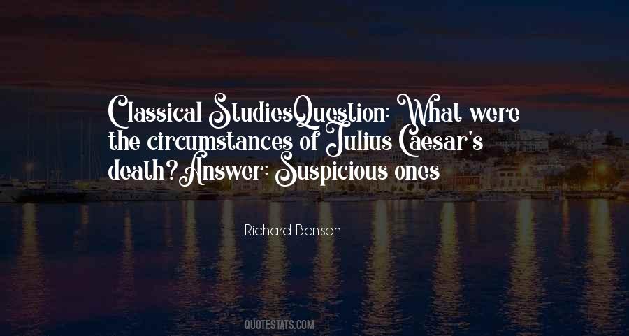 Richard Benson Quotes #879633