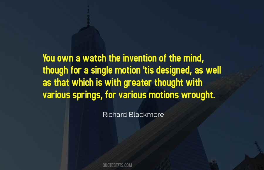 Richard Blackmore Quotes #557519