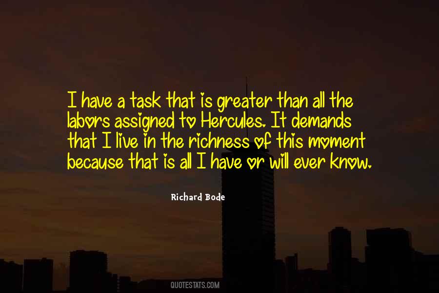 Richard Bode Quotes #1470726