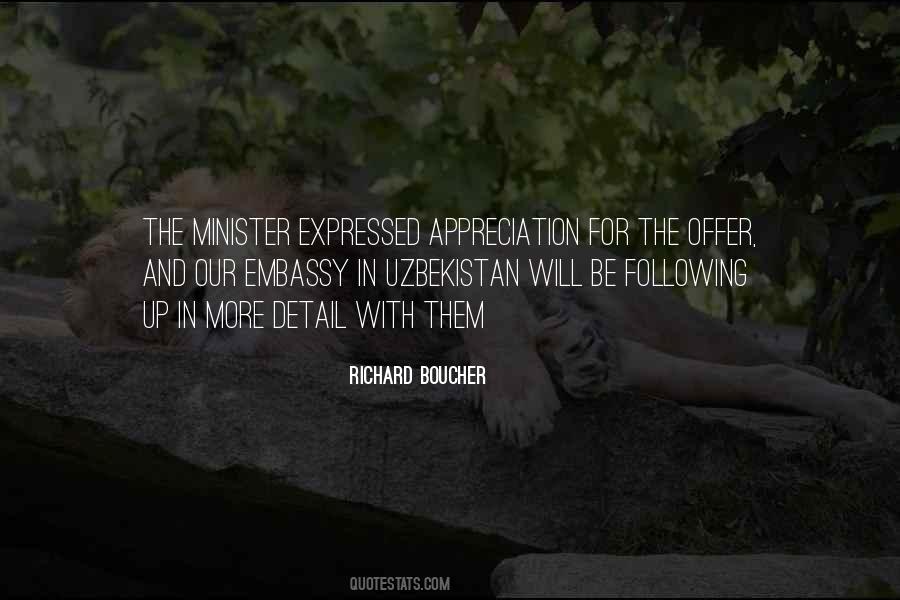Richard Boucher Quotes #542965 Richard Boucher Quotes #542965