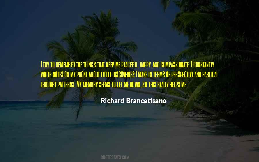 Richard Brancatisano Quotes #1317676