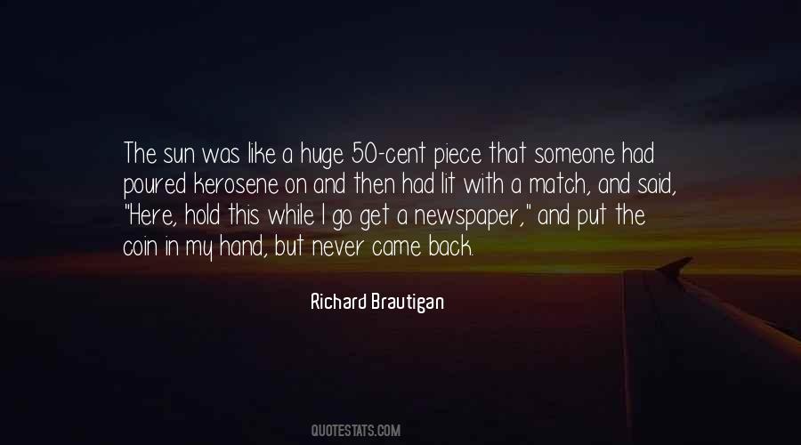 Richard Brautigan Quotes #145424