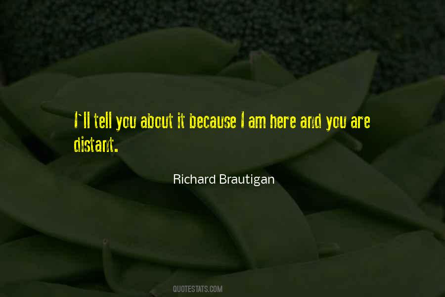 Richard Brautigan Quotes #386963
