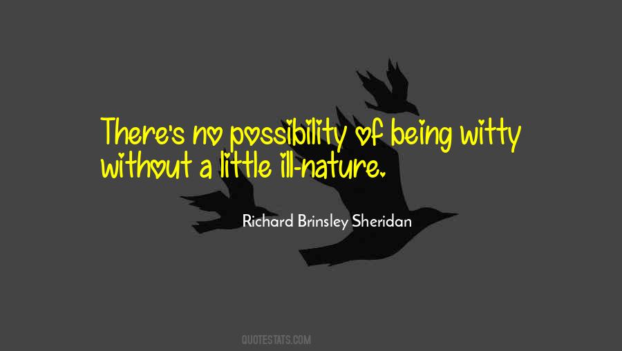 Richard Brinsley Sheridan Quotes #105586