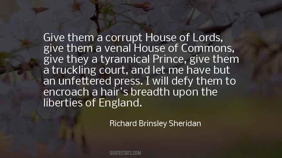 Richard Brinsley Sheridan Quotes #1524571