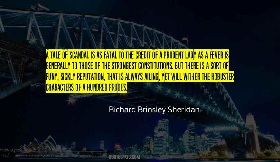 Richard Brinsley Sheridan Quotes #453906