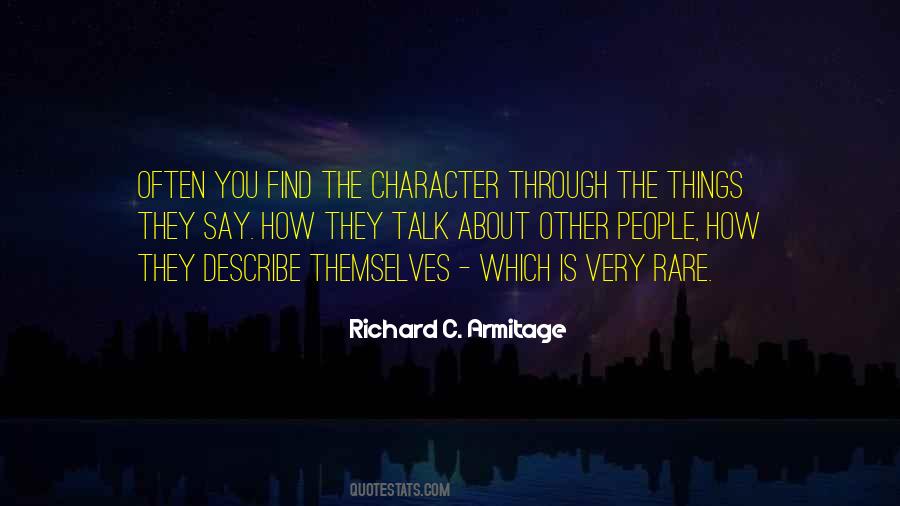 Richard C. Armitage Quotes #646926