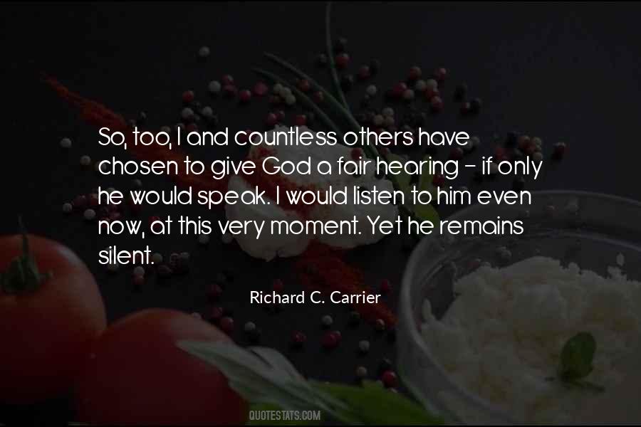 Richard C. Carrier Quotes #929958