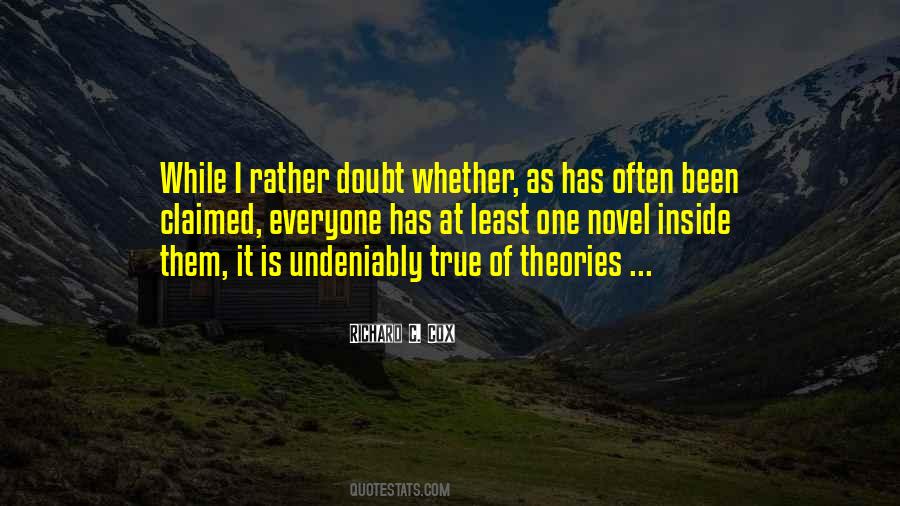 Richard C. Cox Quotes #876582 Richard C. Cox Quotes #876582
