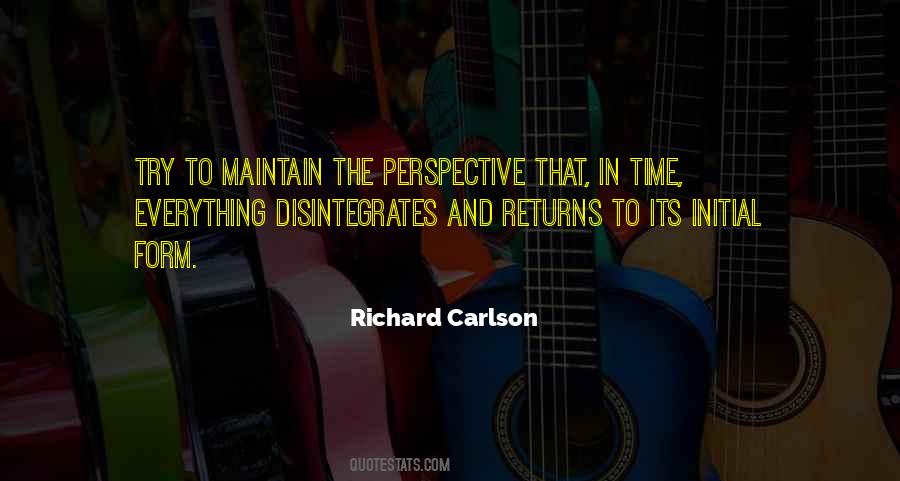 Richard Carlson Quotes #1561171