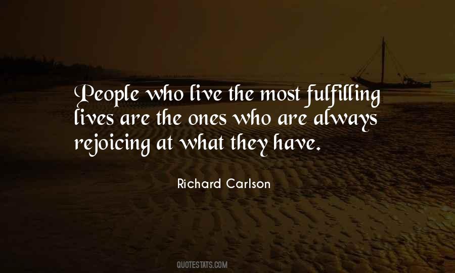 Richard Carlson Quotes #1597316