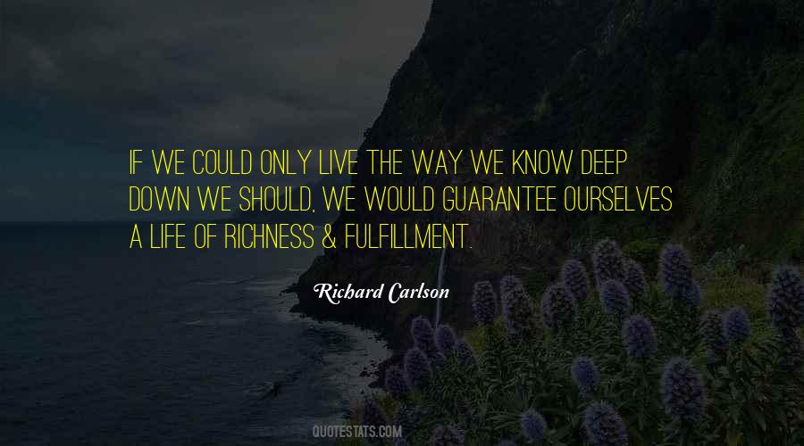 Richard Carlson Quotes #647193