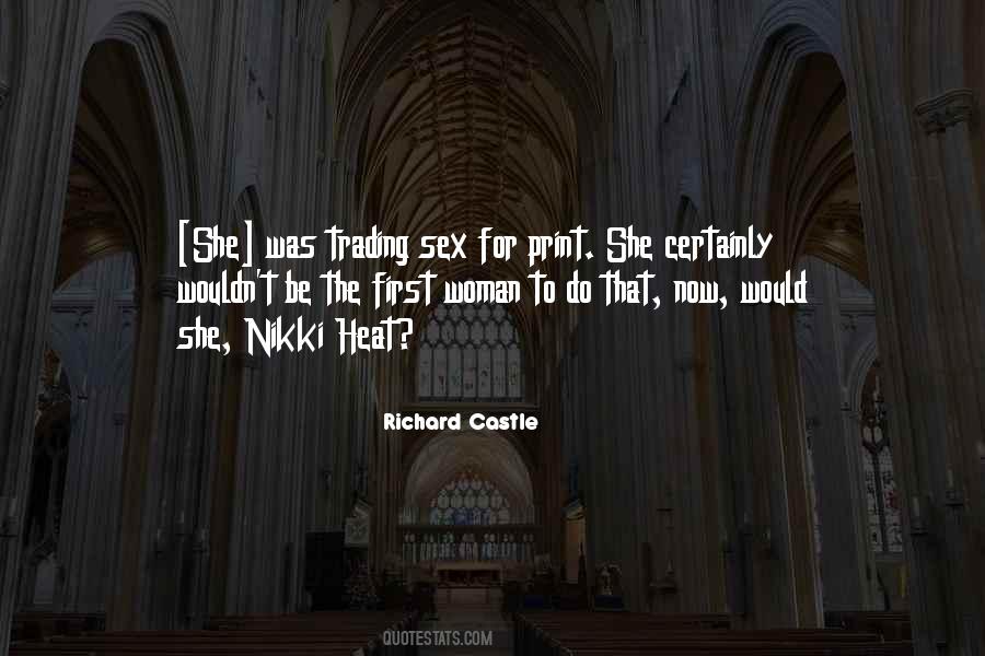 Richard Castle Quotes #1511329