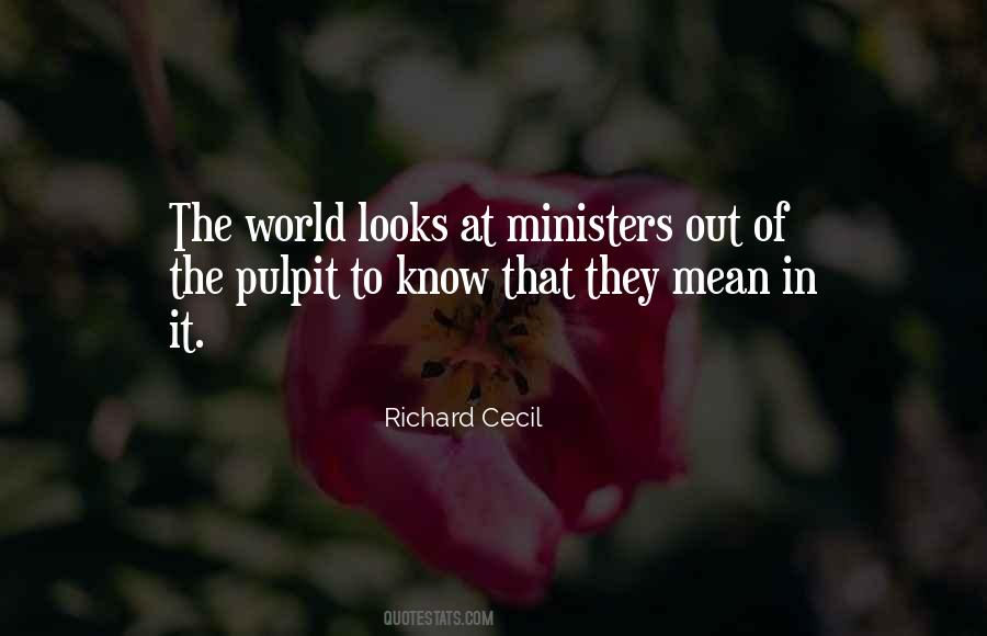 Richard Cecil Quotes #189800