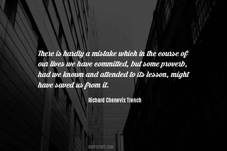 Richard Chenevix Trench Quotes #63720